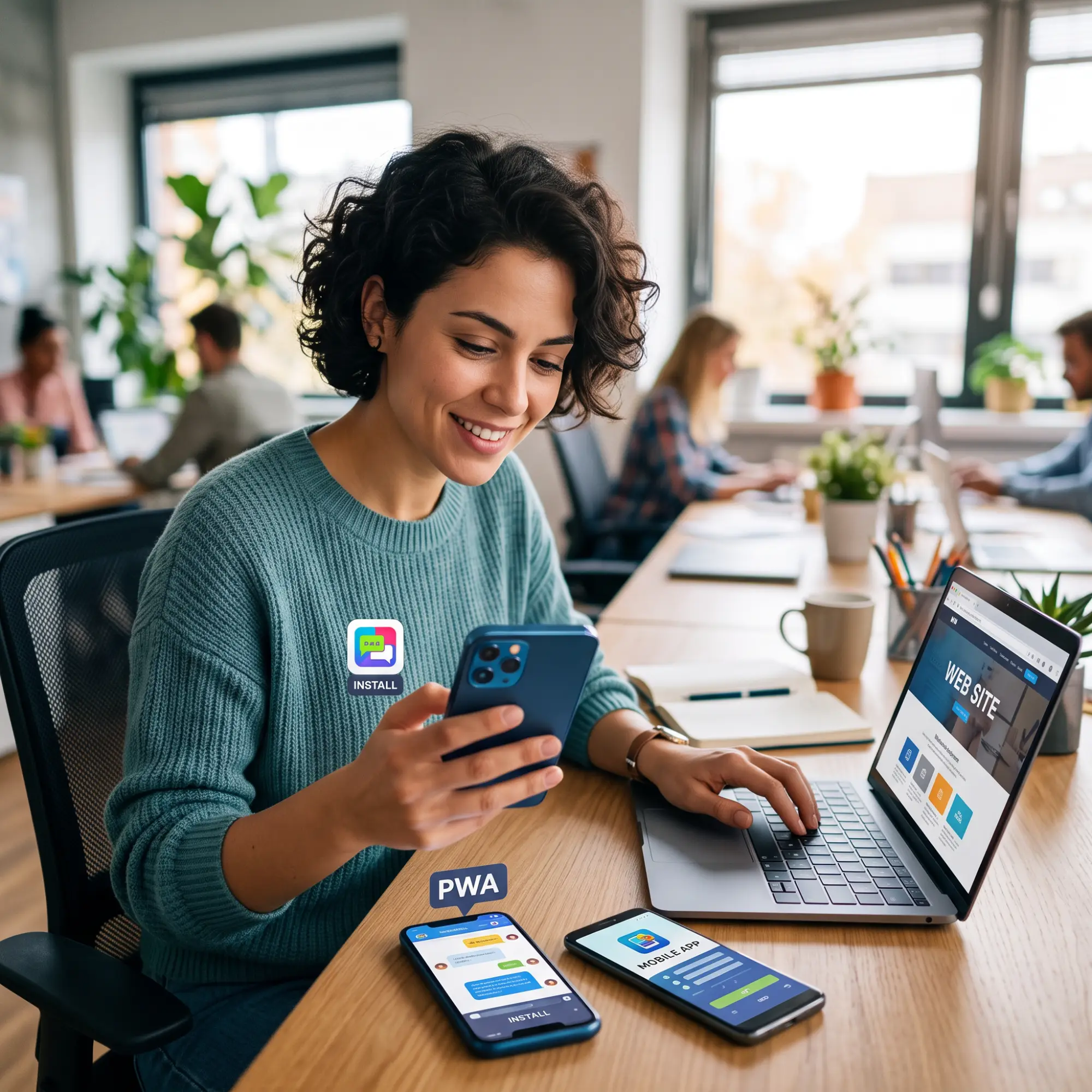 PWA Nedir? Web Sitesi, PWA ve Mobil Uygulama Arasındaki Fark